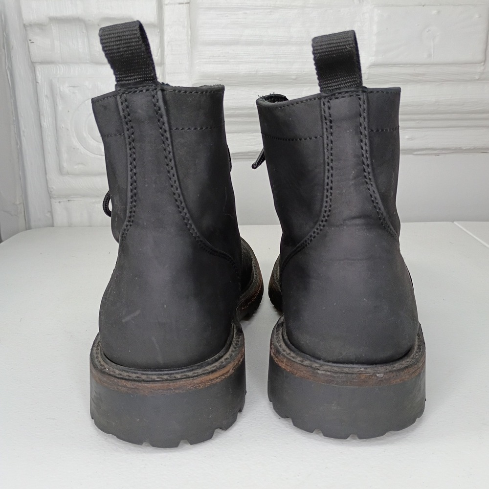 Thursday Boot Co. Hero Men's 12 Black Nubuck Laced Combat Ankle Boots - Picture 6 of 10